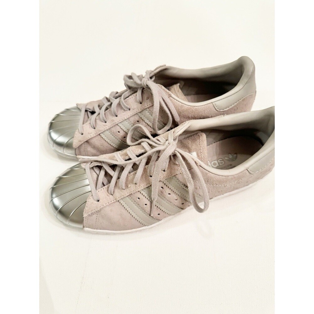 Adidas Women's Originals Superstar 80s Metal Toe Shoes (S76711) sz 8.5 US